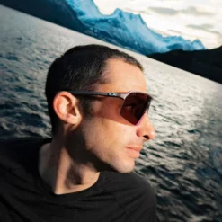 Occhiali da sole Julbo Intensity Kilian Jornet Mat Marron Foncé Marron Clair Reactiv 1-3 High Contrast