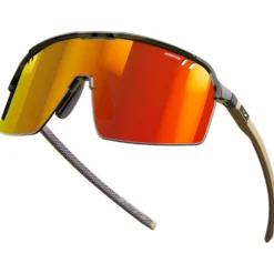 Occhiali da sole Julbo Intensity Translucide Brillant Vert Kaki Beige Mat Reactiv 1-3 Light Amplifier