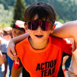 Occhiali da sole Julbo Intensity Junior Mat Gris Menthe Spectron 3