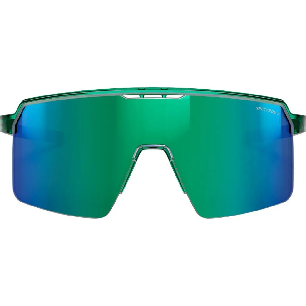 Occhiali da sole Julbo Intensity Junior Translucide Brillant Vert Gris Clair Mat Spectron 3
