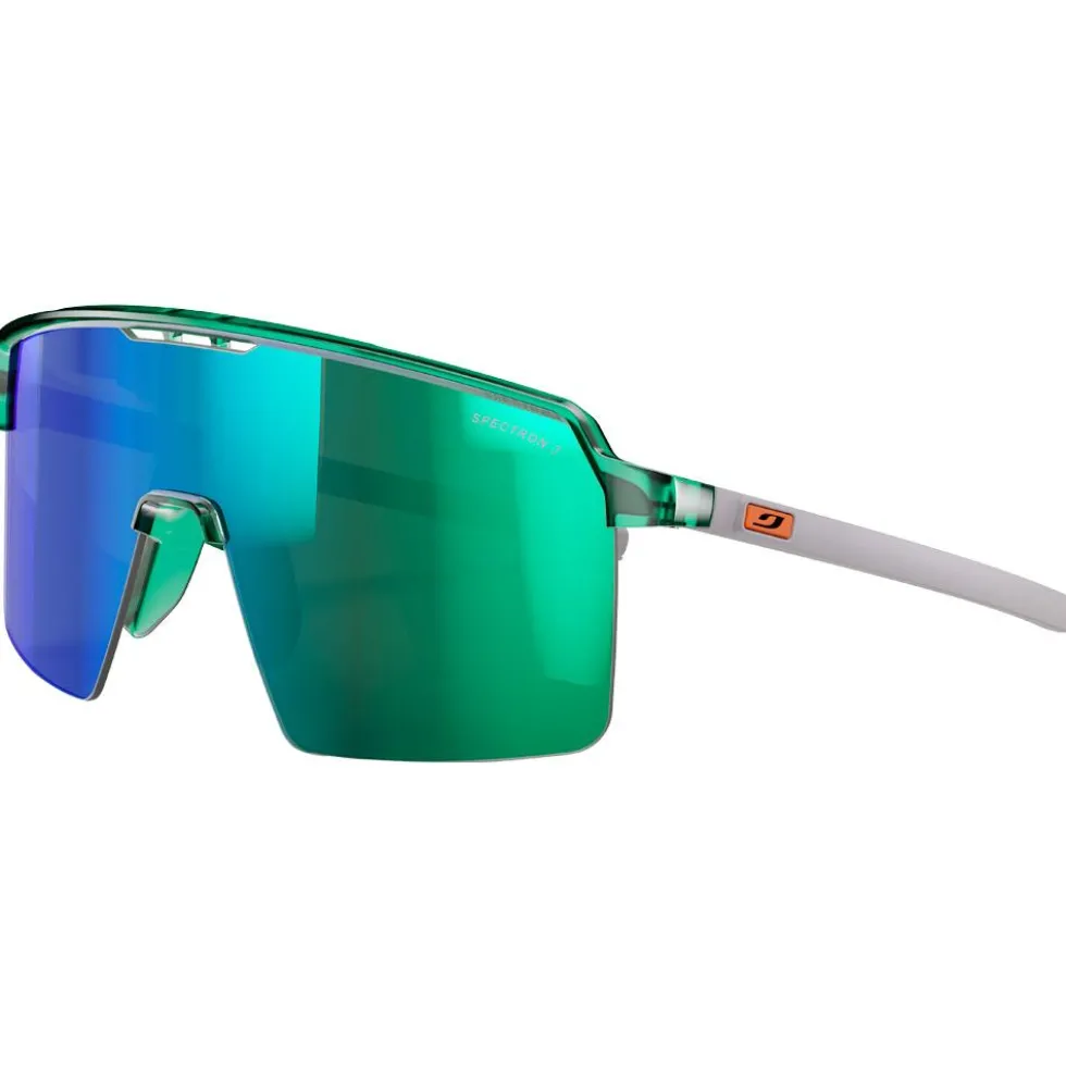Occhiali da sole Julbo Intensity Junior Translucide Brillant Vert Gris Clair Mat Spectron 3