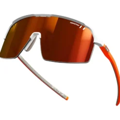 Occhiali da sole Julbo Intensity Mat Blanc Orange Fluo Reactiv 0-3 High Contrast