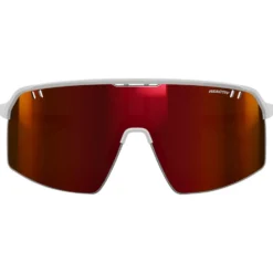 Occhiali da sole Julbo Intensity Mat Blanc Orange Fluo Reactiv 0-3 High Contrast