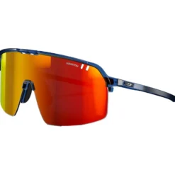 Occhiali da sole Julbo Intensity Translucide Brillant Bleu Noir Reactiv 1-3 Light Amplifier