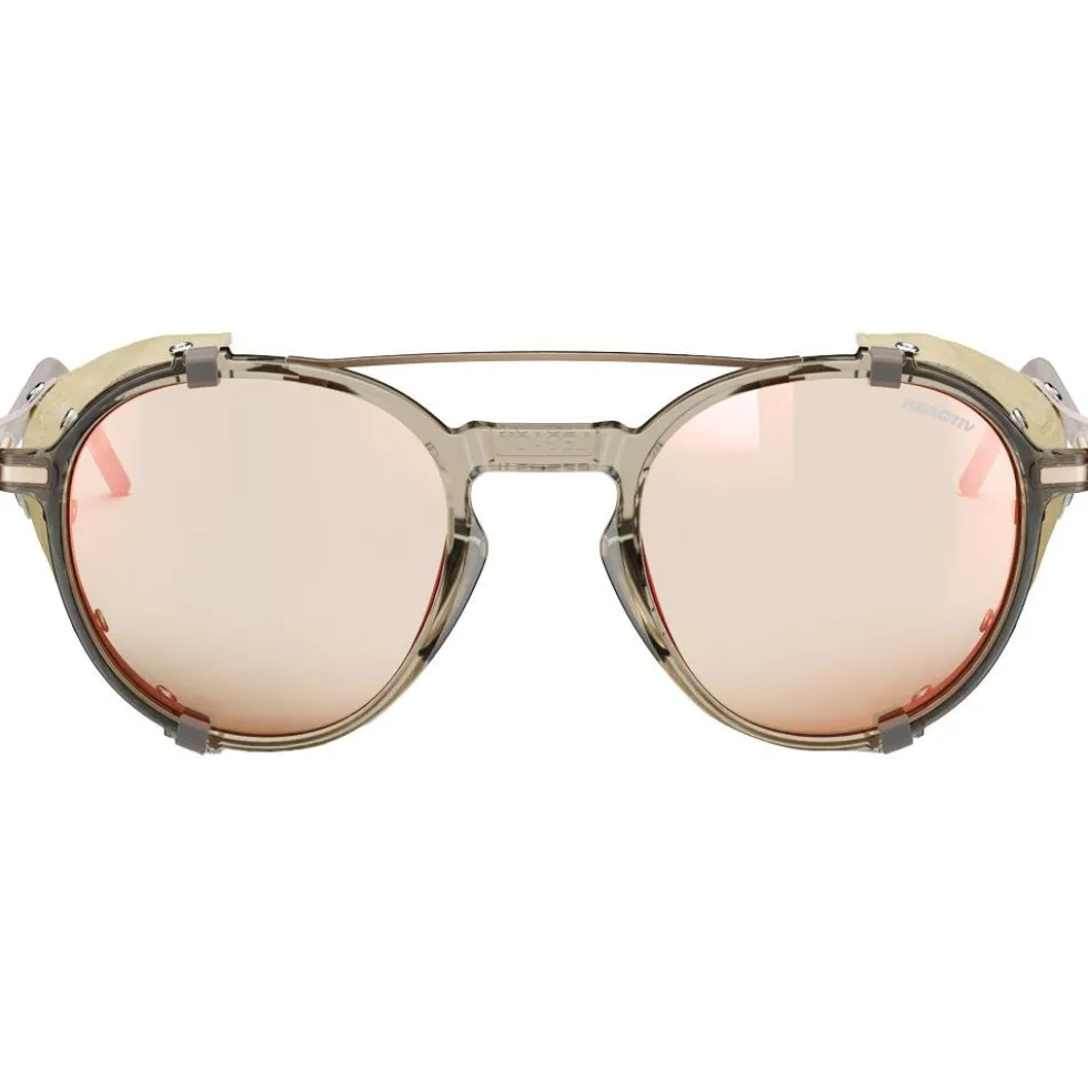 Occhiali da sole Julbo Legacy Translucide Brillant Rose Or Beige Reactiv 1-3 Glare Control