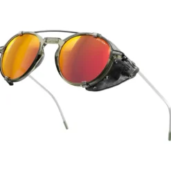 Occhiali da sole Julbo Legacy Translucide Brillant Vert Army Noir Spectron 3