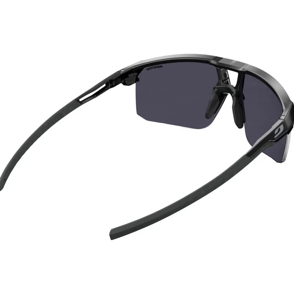 Occhiali da sole Julbo Liry Brillant Noir Gris Foncé Translucide Brillant Reactiv 1-3 Light Amplifier