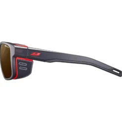 Occhiali da sole Julbo Shield M Mat Noir Orange Reactiv High Mountain 2-4