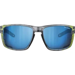Occhiali da sole Julbo Shield M Noir Translucide Brillant Jaune Spectron Hd 4 Polarized