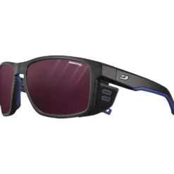 Occhiali da sole Julbo Shield Translucide Mat Noir Bleu Reactiv High Contrast 0-4