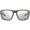 Occhiali da sole Julbo Shield M Translucide Mat Noir Bleu Reactiv High Contrast 0-4