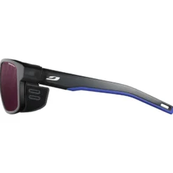 Occhiali da sole Julbo Shield M Translucide Mat Noir Bleu Reactiv High Contrast 0-4