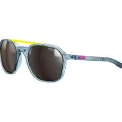 Occhiali da sole Julbo Slack Cover Translucide Brillant Bleu Rose Fluo Spectron 4