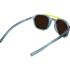 Occhiali da sole Julbo Slack Cover Translucide Brillant Bleu Rose Fluo Spectron 4