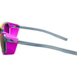 Occhiali da sole Julbo Slack Cover Translucide Brillant Bleu Rose Fluo Spectron 4