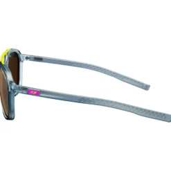 Occhiali da sole Julbo Slack Cover Translucide Brillant Bleu Rose Fluo Spectron 4