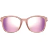 Occhiali da sole Julbo Spark Translucide Nude Rose Spectron 3