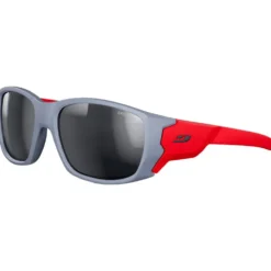 Occhiali da sole Julbo Stronger Mat Gris Foncé Rouge Spectron 4