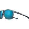 Occhiali da sole Julbo The Streets Translucide Brillant Gris Bleu Spectron Hd 3 Polarized
