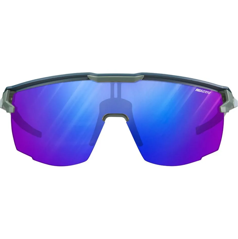 Occhiali da sole Julbo Ultimate Bleu Vert Reactiv 1-3 High Contrast