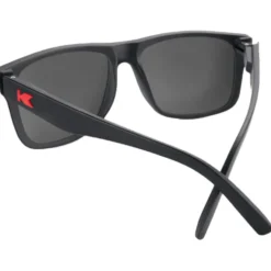 Occhiali da sole Knockaround Torrey Pines Matte Black Red Sunset