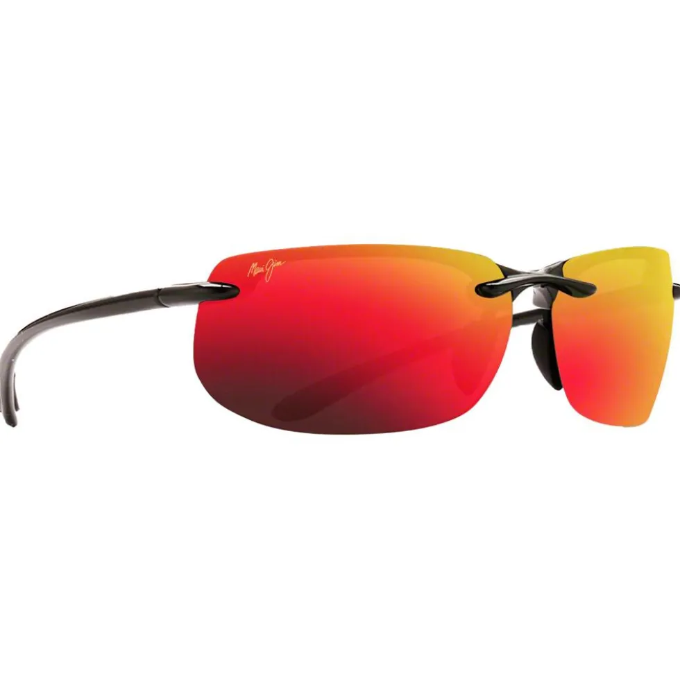 Occhiali da sole Maui Jim Banyans Noir Brillant Hawaii Lava