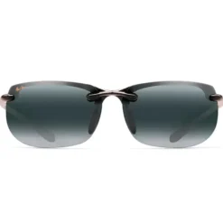 Occhiali da sole Maui Jim Banyans Noir Brillant Gris Neutre Mauibrilliant