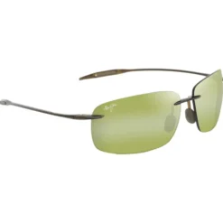 Occhiali da sole Maui Jim Breakwall Shiny Trans Khaki Green Maui Ht MauiPure