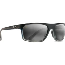 Occhiali da sole Maui Jim Byron Bay Marlin Gris Neutre Minéral SuperThin
