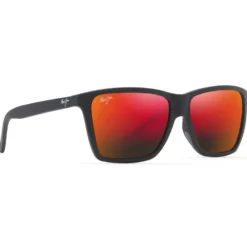 Occhiali da sole Maui Jim Cruzem Black Matte Hawaii Lava ST