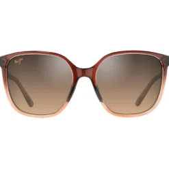 Occhiali da sole Maui Jim Good Fun Brun Foncé Dégradé Hcl Bronze Mineral Superthin
