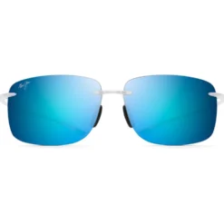 Occhiali da sole Maui Jim Hema Cristal Mat Maui Pure Lt Bleu Hawaï