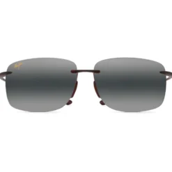 Occhiali da sole Maui Jim Hema Matte Tortoise Gris Neutre MauiPure Lt