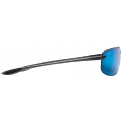 Occhiali da sole Maui Jim Hookipa Smoke Grey Bleu Hawaï Mauipure