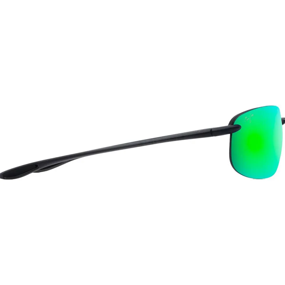 Occhiali da sole Maui Jim Ho'okipa Xlarge Gris Mat Translucide MauiGeen MauiPure