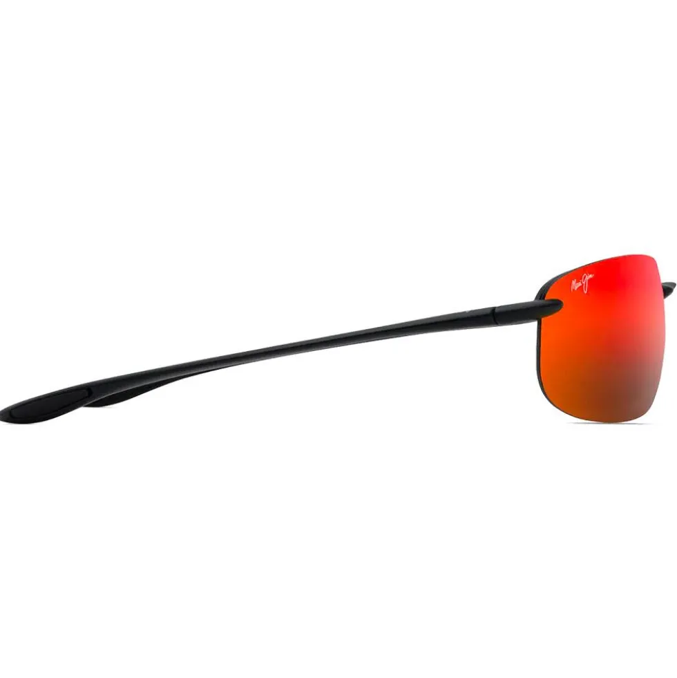 Occhiali da sole Maui Jim Ho'okipa Xlarge Noir Mat Hawaii Lava MauiPure