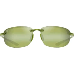Occhiali da sole Maui Jim Hookipa Shiny Transparent Light Green Maui Ht MauiPure