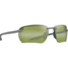 Occhiali da sole Maui Jim Hookipa Ultra G Metal Matte Grey Ht Green Photochromic MauiUltra