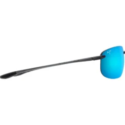 Occhiali da sole Maui Jim Ho'okipa Xlarge Gris Translucide Blue Hawaii MauiPure