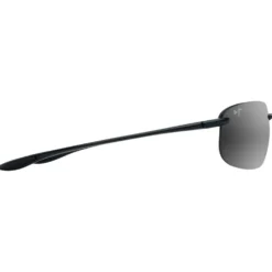 Occhiali da sole Maui Jim Ho'okipa Xlarge Noir Brillant Neutral Grey MauiPure
