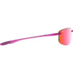 Occhiali da sole Maui Jim Hookipa Shiny Trans Cyclamen Pink Maui Sunrise MauiPure
