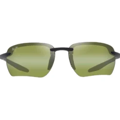 Occhiali da sole Maui Jim Hookipa Ultra G Matte Black Maui Ht MauiUtra