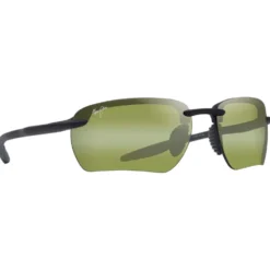 Occhiali da sole Maui Jim Hookipa Ultra G Matte Black Maui Ht MauiUtra