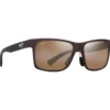 Occhiali da sole Maui Jim Hoopili Metal Matte Brown Hcl Bronze Mineral Superthin