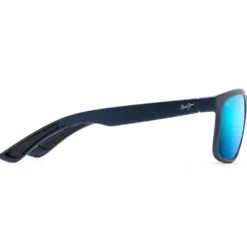 Occhiali da sole Maui Jim Huelo Bleu Matte Bleu Hawaï MauiPure