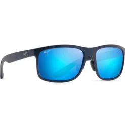 Occhiali da sole Maui Jim Huelo Bleu Matte Bleu Hawaï MauiPure