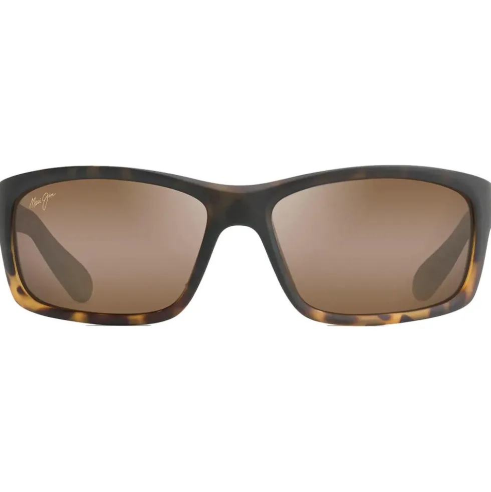 Occhiali da sole Maui Jim Kanaio Coast Ecaille Ombre Mat Bronze Hcl Minéral SuperThin