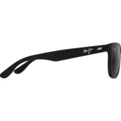 Occhiali da sole Maui Jim Kikonia Matte Black Neutral Grey Mineral Superthin