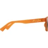 Occhiali da sole Maui Jim Kuniahi Asian Fit Matte Transparent Orange Neutral Grey MauiPure