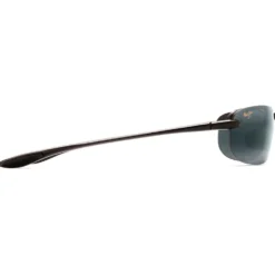 Occhiali da sole Maui Jim Makaha Noir Brillant Gris Neutre Polycarbonate Bidegrade